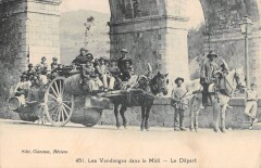Les Vendanges Dans Le Midi - Le Depart