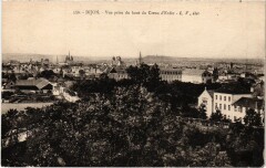 Dijon Vue prise du Haut du Creux d'Enfer France à Dijon