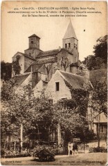 Chatillon-sur-Seine Eglsie Saint-Vorles rebatie entierement France