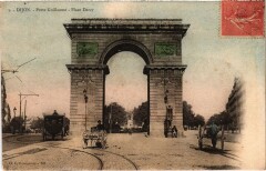 Dijon Porte Guillaume-Place Darcy France à Dijon