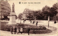 Dijon Place Darcy-Statue de Rude France à Dijon