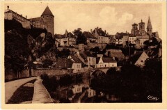 Semur Le Pont Pinard et l'Eglise France