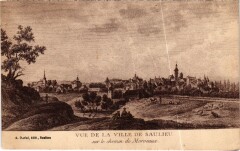 Saulieu Vue de la Ville France à Saulieu