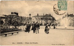 Dijon Place du Peuple France à Dijon