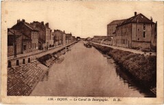 Dijon Le Canal de Bourgogne France à Dijon