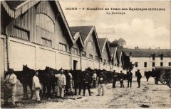 Dijon Escadron du Train des Equipages militaires France à Dijon