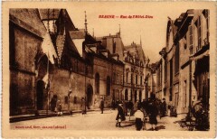 Beaune Rue de l'Hotel-Dieu France à Beaune