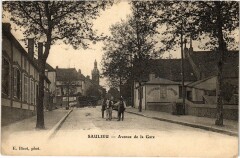 Saulieu Avenue de la Gare France à Saulieu