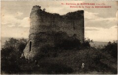 Environs de Montbard Ruines de la Tour de Rougemont France à Montbard