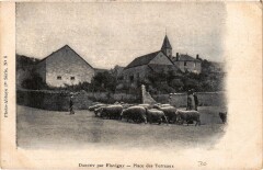 Flavigny Place des Terreaux France