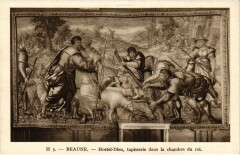 Beaune Hostel-Dieu, tapisserie dans la chambre France à Beaune