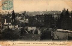 Chatillon s Seine Vue Generale prise de Saint-Vorles France