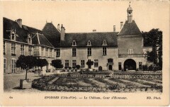 Epoisses Le Chateau, Cour d'Honneur France