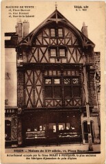 Dijon Maison du Xv siecle France à Dijon