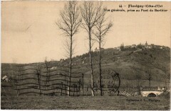 Flavigny Vue Generale,prise du Pont Berthier France