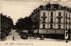 Dijon L'Avenue de la Gare France à Dijon