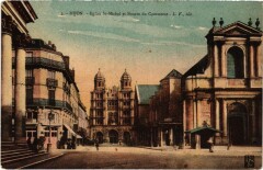 Dijon Eglise Saint-Michel et Bourse du Commerce France à Dijon