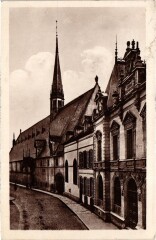 Beaune Hospices, Facade exterieure France à Beaune