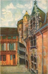 Dijon Cour de l'Hotel Chambellon France à Dijon