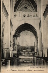 Flavigny L'Eglise, vue interieure France
