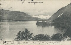Lac du Bourget et les Alpes Dauphinoises