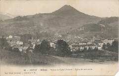 Ruines du Castel d'amont - Eglise du XVIe siècle -
																					09300 Bélesta
																			