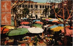 Nice Le Marché sur la Place de la Préfecture