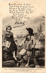 Folklore Chansons de Botrel Par le petit doigt