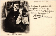 Folklore a quoi tient l'amour Bretagne