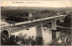 Douarnenez Perspective du grand pont à Douarnenez