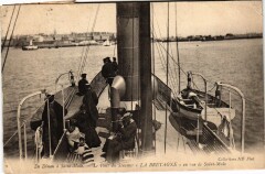 De Dinan a Saint-Malo Steamer La Bretagne à Saint-Malo