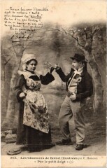 Folklore Chansons de Botrel Par le petit doigt