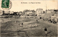 Paramé La plage et les Villas