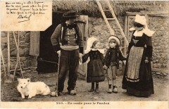 Folklore en route pour le pardon Bretagne