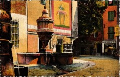 Vence Place et Fontaine du Peyra à Vence