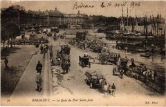 Bordeaux Le Quai du Port Saint-jean à Bordeaux