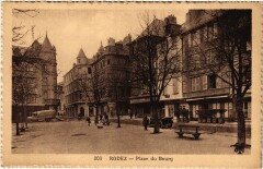 Rodez Place du Bourg à Rodez