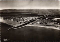 Palavas-les-Flots vue générale aérienne à Palavas-les-Flots