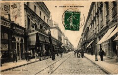 Tours rue nationale à Tours