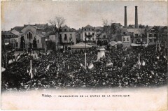 Vichy Inauguration Statue de la République à Vichy