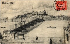 Gien en 1700 -
													45 Loiret
												