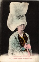Folklore paysanne normande costume de noce