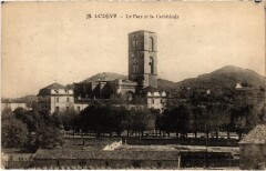 Lodeve Le Parc La Cathédrale