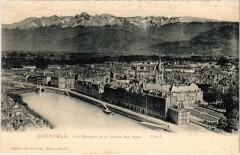 Grenoble vue générale à Grenoble