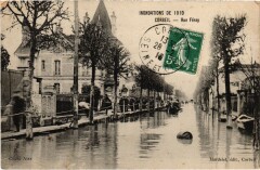 Corbeil Rue Féray Inondations