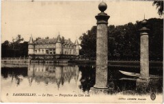 Rambouillet Le Parc - Perspective du Cote Sud à Rambouillet