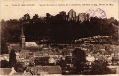 Chevreuse Vue de la Madeleine et Vue Generale à Chevreuse
