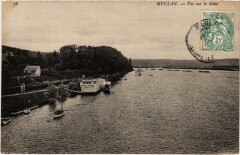 Meulan Vue sur la Seine