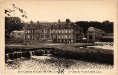 Dampierre Chateau - Le Chateau vu du Grand Canal