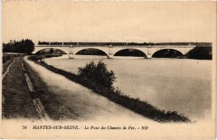 Mantes-la-Jolie Le Pont du Chemin de Fer à Mantes-la-Jolie